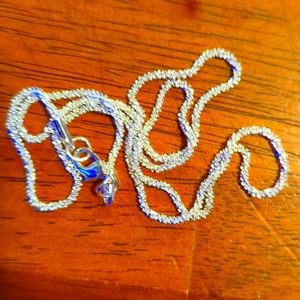 20" Silver Plated Chain